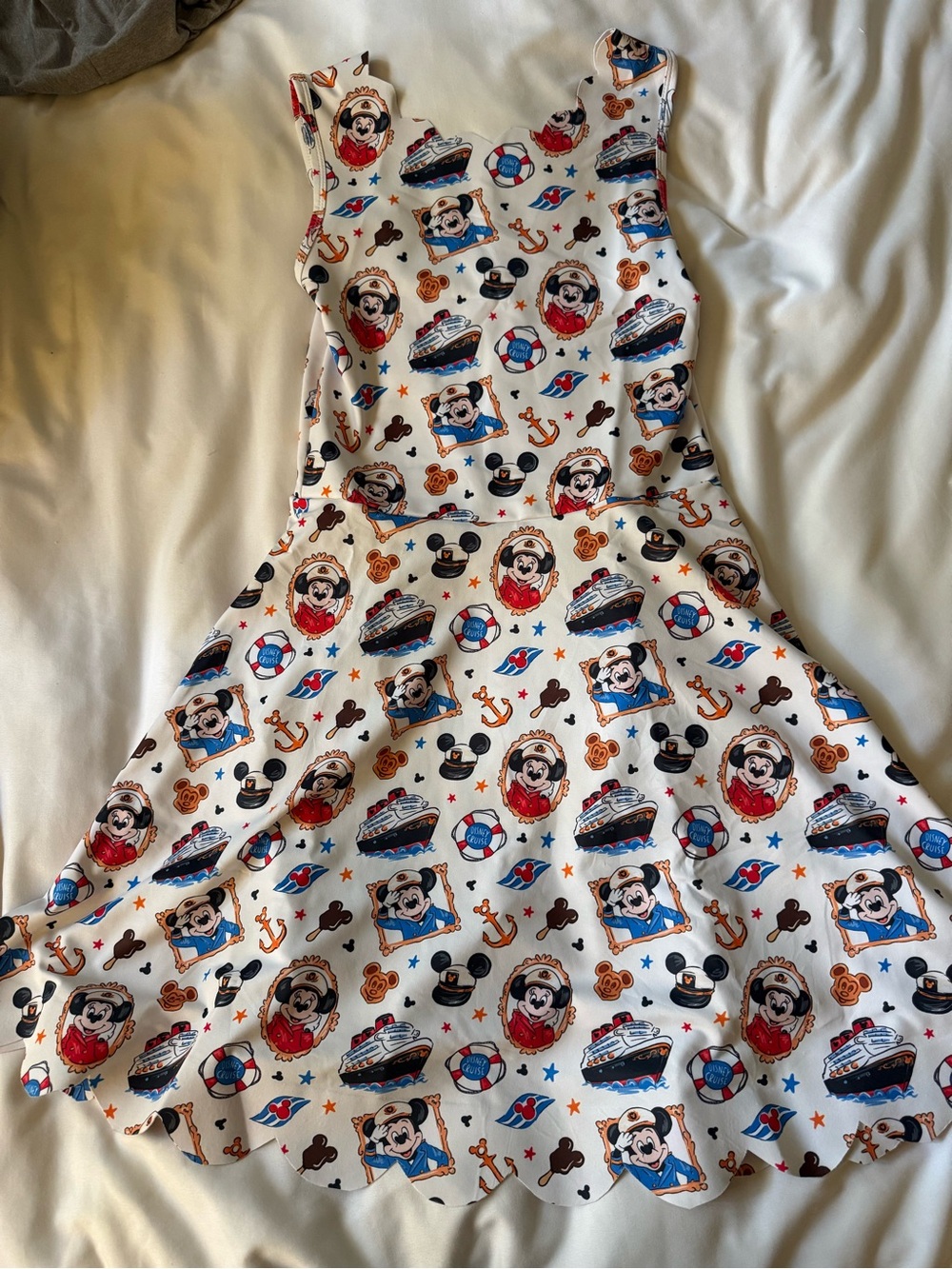 Disney Cruise Nautical Dress with Built In Shorts
